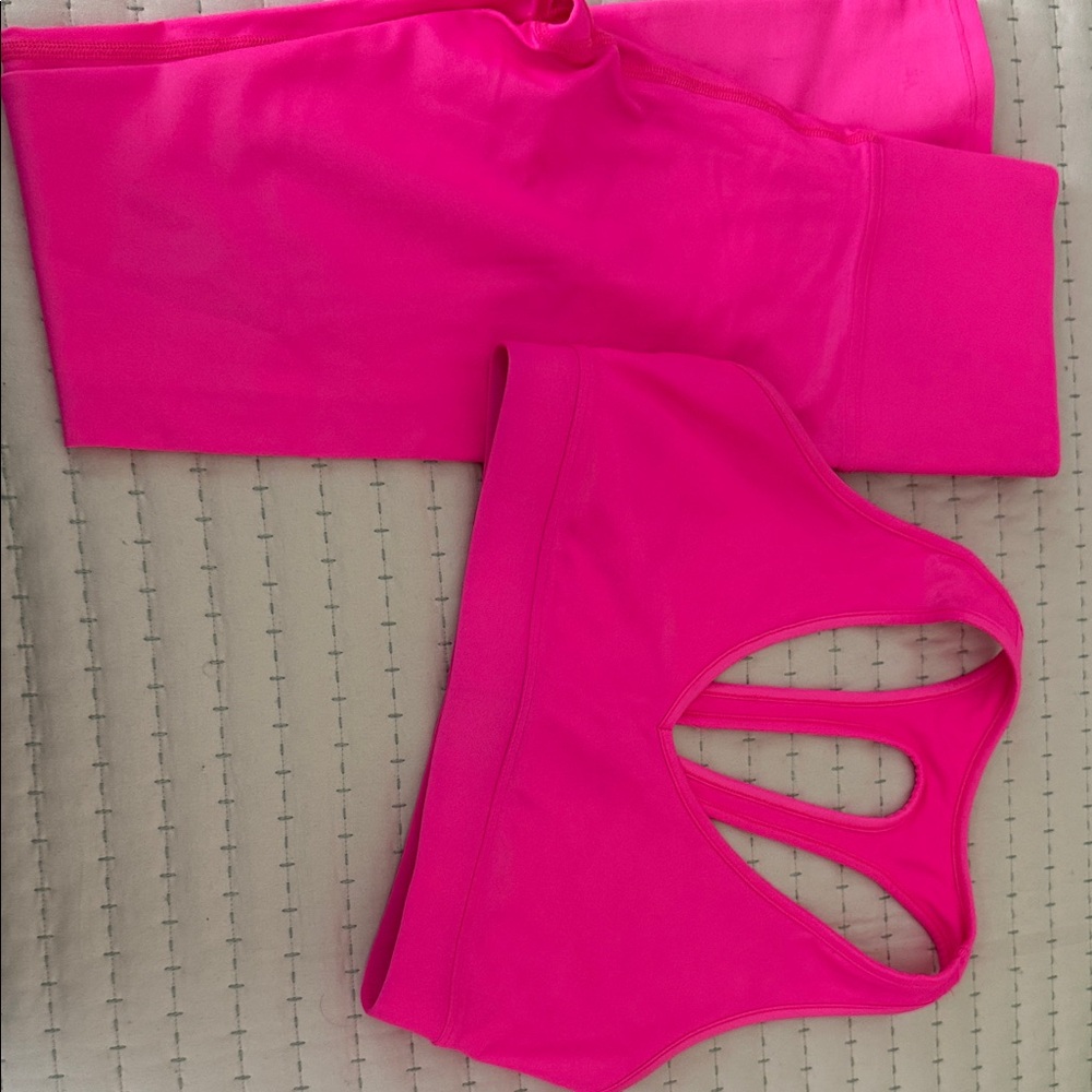Carbon 38 neon pink 2 pice set